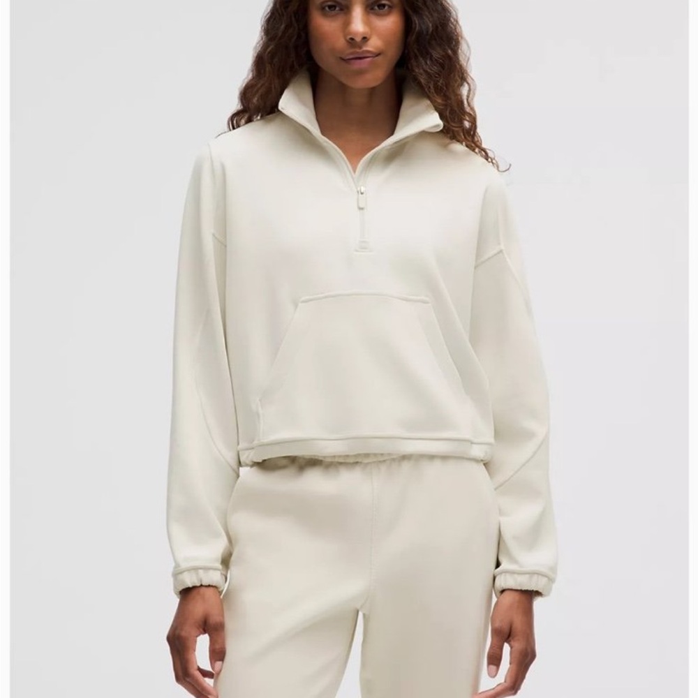 Lululemon Brushed Softstreme Half Zip